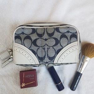Coach cosmetic/make-up bag